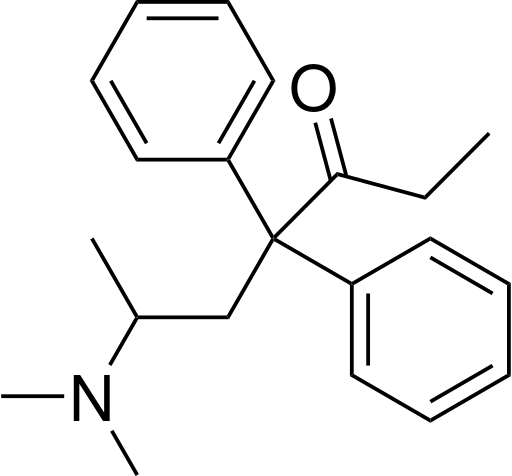 File:Methadone.svg