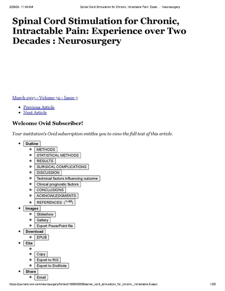 File:North 1993 Spinal Cord Stimulation Over 2 Decades.pdf
